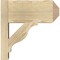 Ekena Millwork Funston Craftsman Rough Sawn Outlooker, Douglas Fir, 8"W x 16"D x 16"H OUT08X16X16FST04RDF - alternate 3
